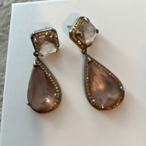 BCBG dangling earrings